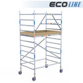 Torre de andaime Eco EXTRA 135x190 - 4,20 m de altura de trabalho 2