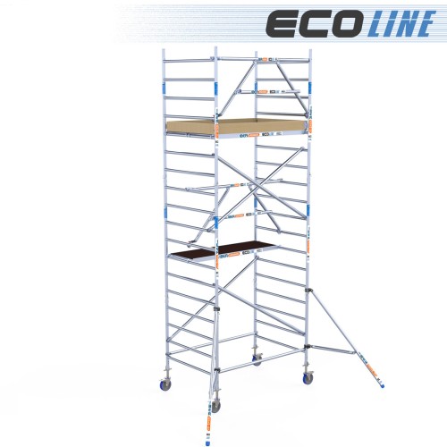 Torre Andamio Eco EXTRA 135x190 - 6,20 m Altura de trabajo