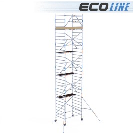 Torre de andaime Eco EXTRA 135x190 - 10,20 m de altura de trabalho 2