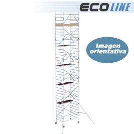 Torre de andaime Eco EXTRA 135x190 - 13,20 m de altura de trabalho 2