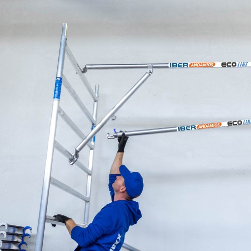 Torre de andaime Eco EXTRA 135x250 - 14,20 m de altura de trabalho