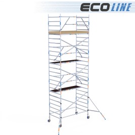 Torre de andaime Eco EXTRA 135x250 - 8,20 m de altura de trabalho 2