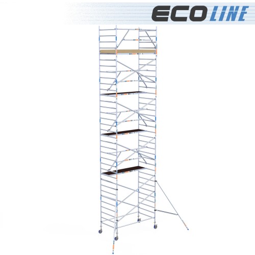 Torre Andamio Eco EXTRA 135x250 - 11,20 m Altura de trabajo