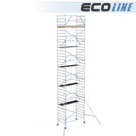 Torre Andamio Eco EXTRA 135x250 - 12,20 m Altura de trabajo 2