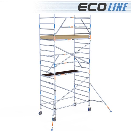 Torre Andamio Eco EXTRA 135x250 - 6,20 m Altura de trabajo