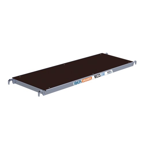 Plataforma ECO LINE sin trampilla para torre de andamio 190 cms