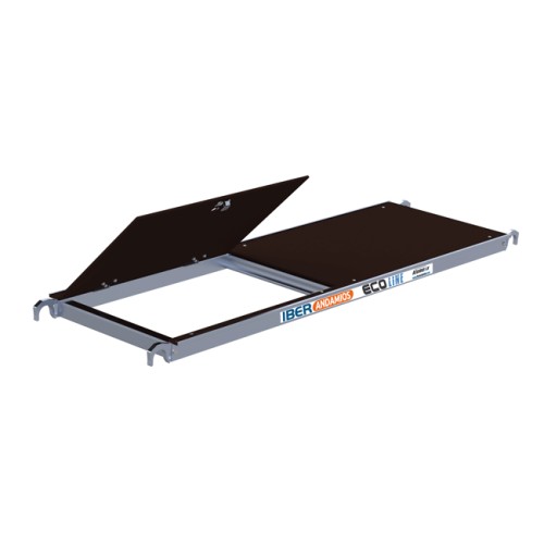 Plataforma ECO LINE con trampilla para torre de andamio 190 cms