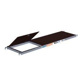 Plataforma ECO LINE con trampilla para torre de andamio 250 cms