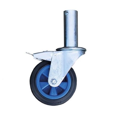 Rueda andamio plegable 150 mm. 180 kg para andamios plegables