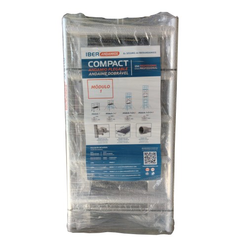Andaime dobrável EASY COMPACT MÓDULO 1 - 75x150 - 3,00 m Altura de trabalho
