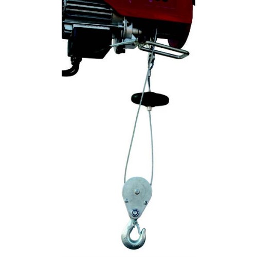 Elevador monofásico bricolaje con capacidad 100 Kg y altura de trabajo de 12 m